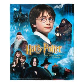 Harry Potter; Philosopher's Stone Silk Touch Throw Blanket; 50" x 60"