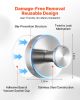 Suction Cup Hooks for Shower No Drill Stainless Steel 2-Pack Towel Hooks