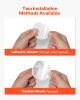 Suction Cup Hooks for Shower No Drill Stainless Steel 2-Pack Towel Hooks