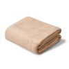 HGTV Super Luxe Faux Fur Throw Blanket Nomadic Desert 78 x 92 inches