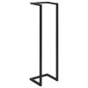 Towel Rack Black Iron 37.4 in tall Towel Rack Rectangular