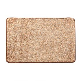 28"x18" Doormat Super Absorbent Entry Welcome Mat Non-Slip Rubber Backing Rug for Entrance Kitchen Bedroom Bathroom (Option: Beige)_GgPCT2002)