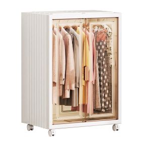 Small Wardrobe Closet Kids Wardrobe Clear Wardrobe Closet for Hanging Clothes Stackable Storage Cabinet with Magnetic Design for Living Room Bedroom D (Option: Clearg_1Cube)