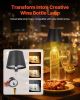 Cordless Table Lamp 2 PCS Rechargeable Battery Desk Lamp Adjustable Height